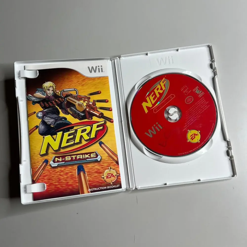 Nerf N-Strike‎ (Nintendo Wii, 2008) Game Only